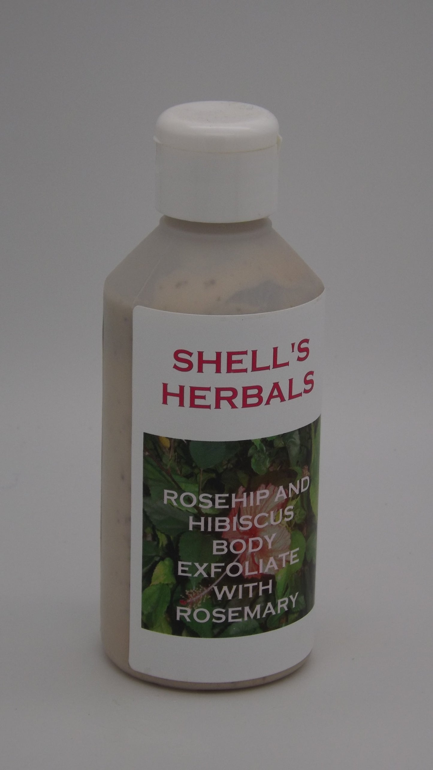 ROSEHIP AND HIBISCUS BODY EXFOLIATE WITH ROSEMARY