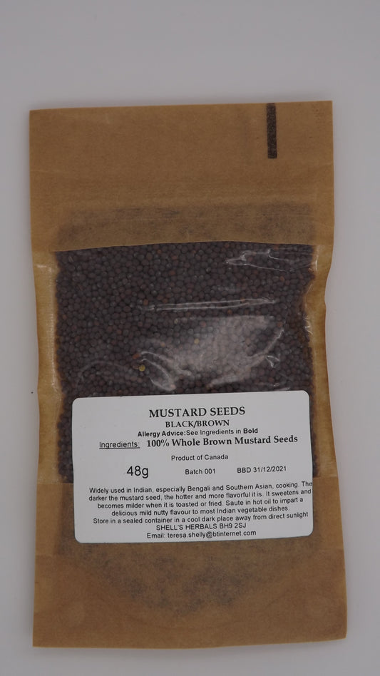 MUSTARD SEEDS - BLACK/BROWN